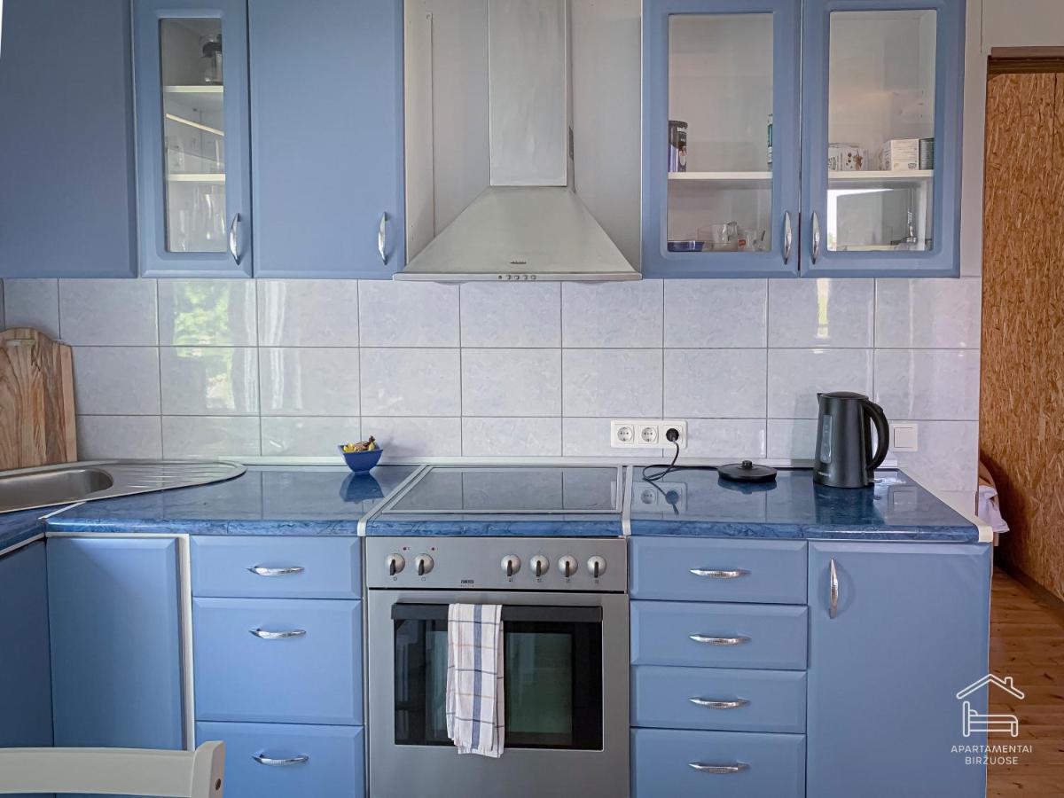 Apartamentai Birzuose, Double Bedroom And Single Bedroom Apartments Birzai Exterior photo