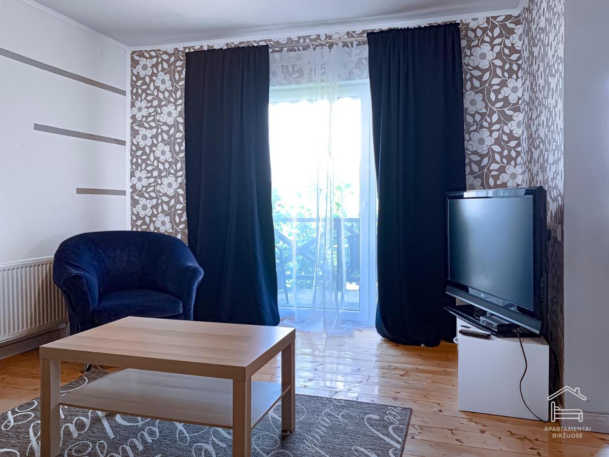 Apartamentai Birzuose, Double Bedroom And Single Bedroom Apartments Birzai Exterior photo